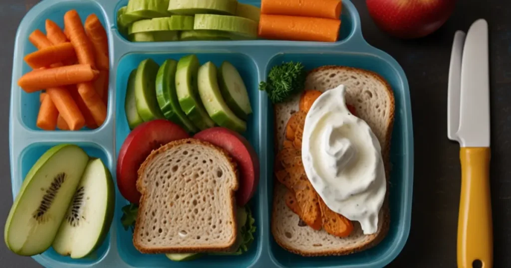 A variety of school lunch options served lunch jackson county high